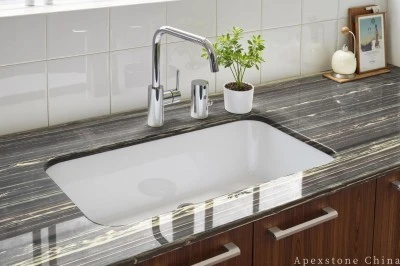120 Inch Black Gold Flow Kitchen Countertops price