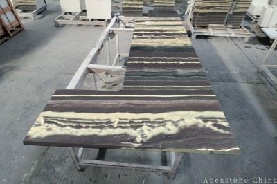 120 Inch Vacheron Constantin Marble Island Countertops factory