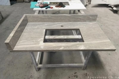 24x24 Bulgari Blue Marble Vanities factory