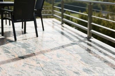 3/4 Inch Pink Marble Paving Slabs high quality