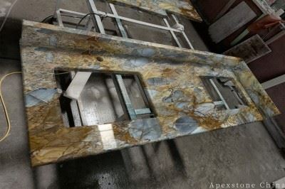 30 Inch Vanity Diet Champagne Marble Vanities