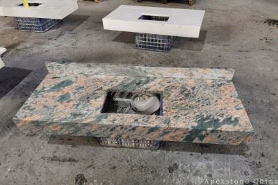 3cm New Four Seasons Pink Marble Vanities suppliers