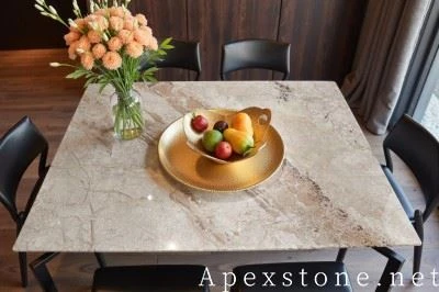 Counter Height Pink Marble Table Tops suppliers