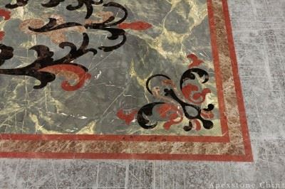 Decorative Classic Green Marble Medallion suppliers