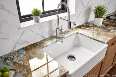 Diet Champagne Gold Marble Kichen Countertops price