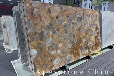 Diet Champagne Marble Expensive Gold Stone