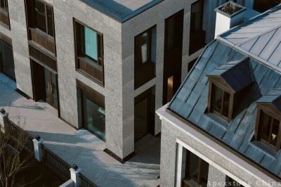 Dry Stack Grey Limestone Wall Claddings high quality