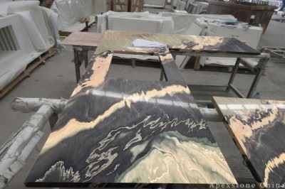 Emerald Valley Orchid Marble Expensive Black Stone best
