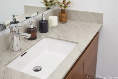 Exotic Beige Marble Vanity Tops high quality