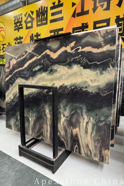 Exotic Emerald Valley Orchid Marble Slabs best