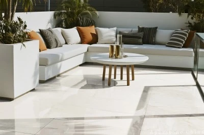 Finike White White Limestone Stone Slabs high quality