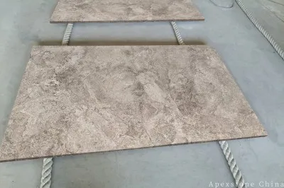 Flat Edge George Wood Grain Marble Benchtops suppliers