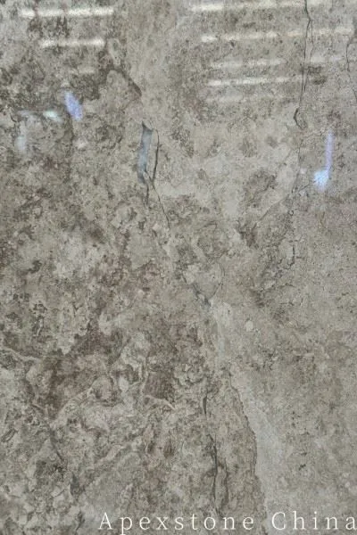 George Wood Grain Stone Brown Marble Slabs suppliers