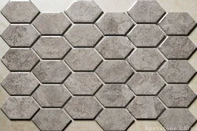 Hex George Wood Grain Marble Tiles suppliers