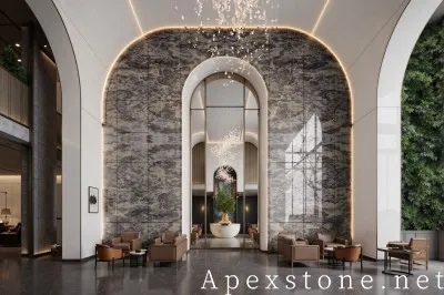 CartierGrey Marblelobby wall47 CartierGrey Marblelobby wall47