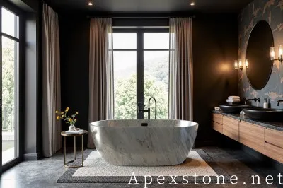 PalissandroAzzurroMarbleshowerspace131 PalissandroAzzurroMarbleshowerspace131