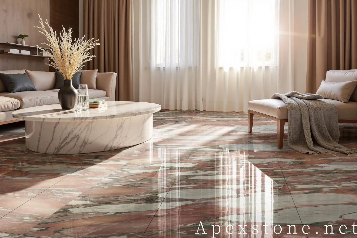 RosaNorvegiaMarblelivingspacefloortiles109 RosaNorvegiaMarblelivingspacefloortiles109