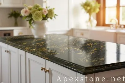 AthensPortoroMarblekitchenislandideas171 AthensPortoroMarblekitchenislandideas171