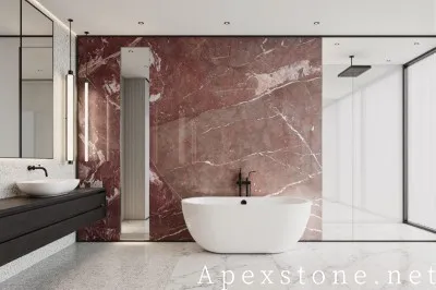CountRedMarblebathroomwalldesign141 CountRedMarblebathroomwalldesign141