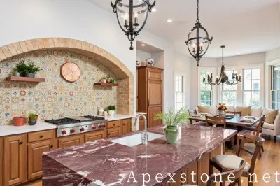 CountRedMarblekitchenislanddesign170 CountRedMarblekitchenislanddesign170