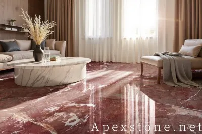 CountRedMarblelivingspacefloortiles109 CountRedMarblelivingspacefloortiles109