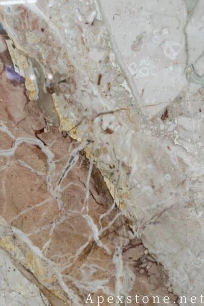 Italy Breccia Pink Marble Inexpensive Pink Stone