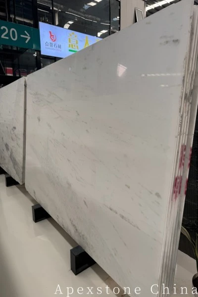 Italy Calacatta Blue Marble Luxury White Stone