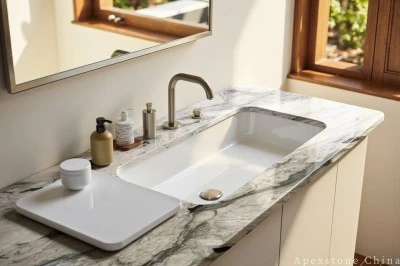 Leathered Bulgari Green Marble Benchtops best