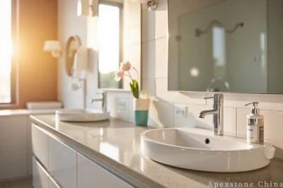 Prefabricated Azul Palmira Gray Limestone Vanities price