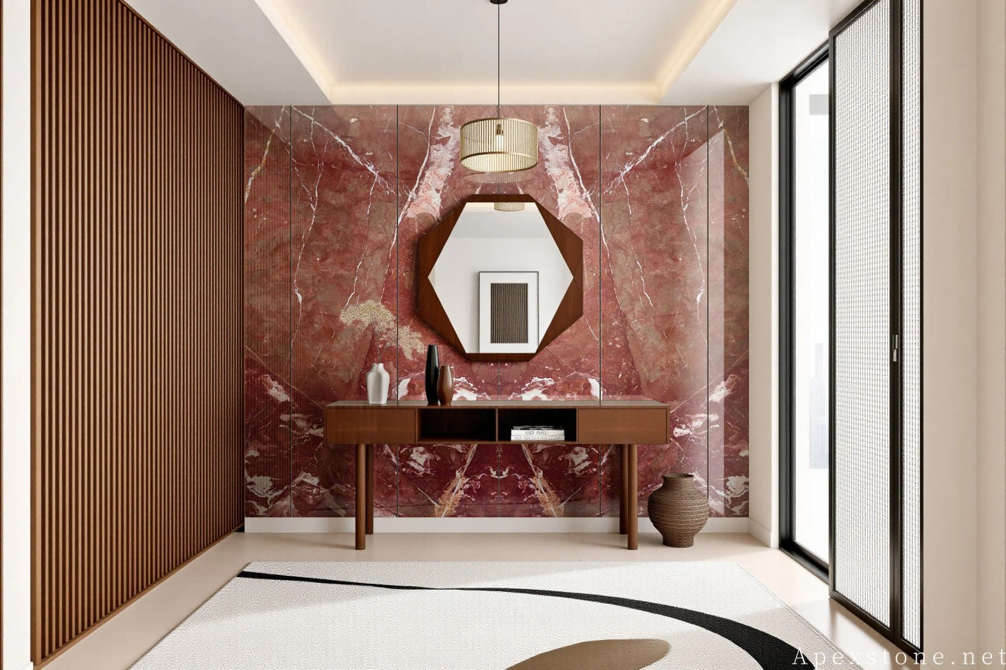 CountRedMarblestonewallcladdingdesign115 CountRedMarblestonewallcladdingdesign115