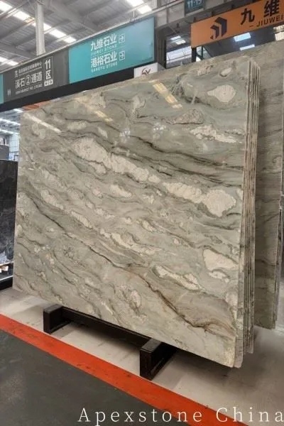 Raw Tiffany Blue Marble Slabs best