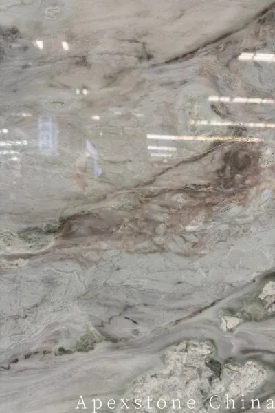 Raw Tiffany Blue Marble Slabs factory