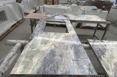 Sky Mist Marble Inexpensive Grey Stone best