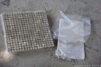 Small Athena Grey Marble Mosaic Tiles best
