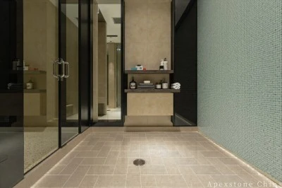 Small Azul Palmira Gray Limestone Floor Tiles price
