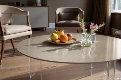 Small Azul Palmira Gray Limestone Floor Tiles high quality