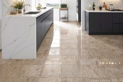Small Turkey Bulgari Gold Marble Tiles price