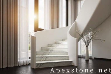 3/4 Inch Bruce Grey Marble Skirts