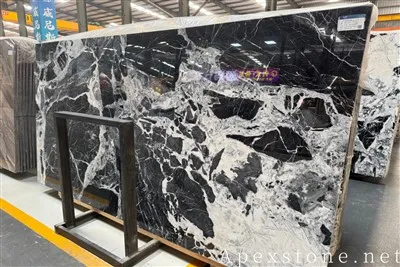 Durable Bullnose Bulgari Crystal Marble Benchtops