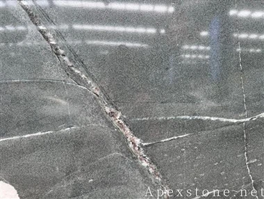 Prefabricated Prada Emerald Marble Island Countertops