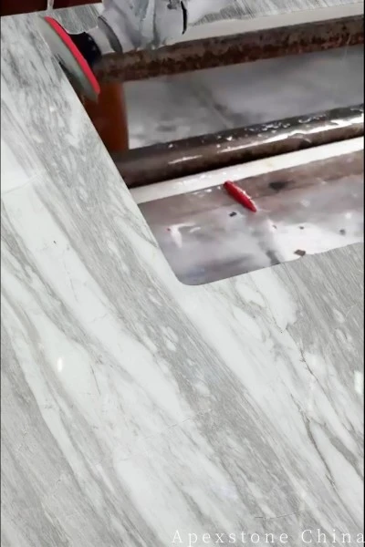 Thin Volakas White Kitchen Countertops best