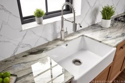 Turkey Bulgari Green Green Marble Kichen Countertops price