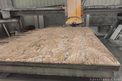 Yabo Gold Yellow Marble Kichen Countertops factory